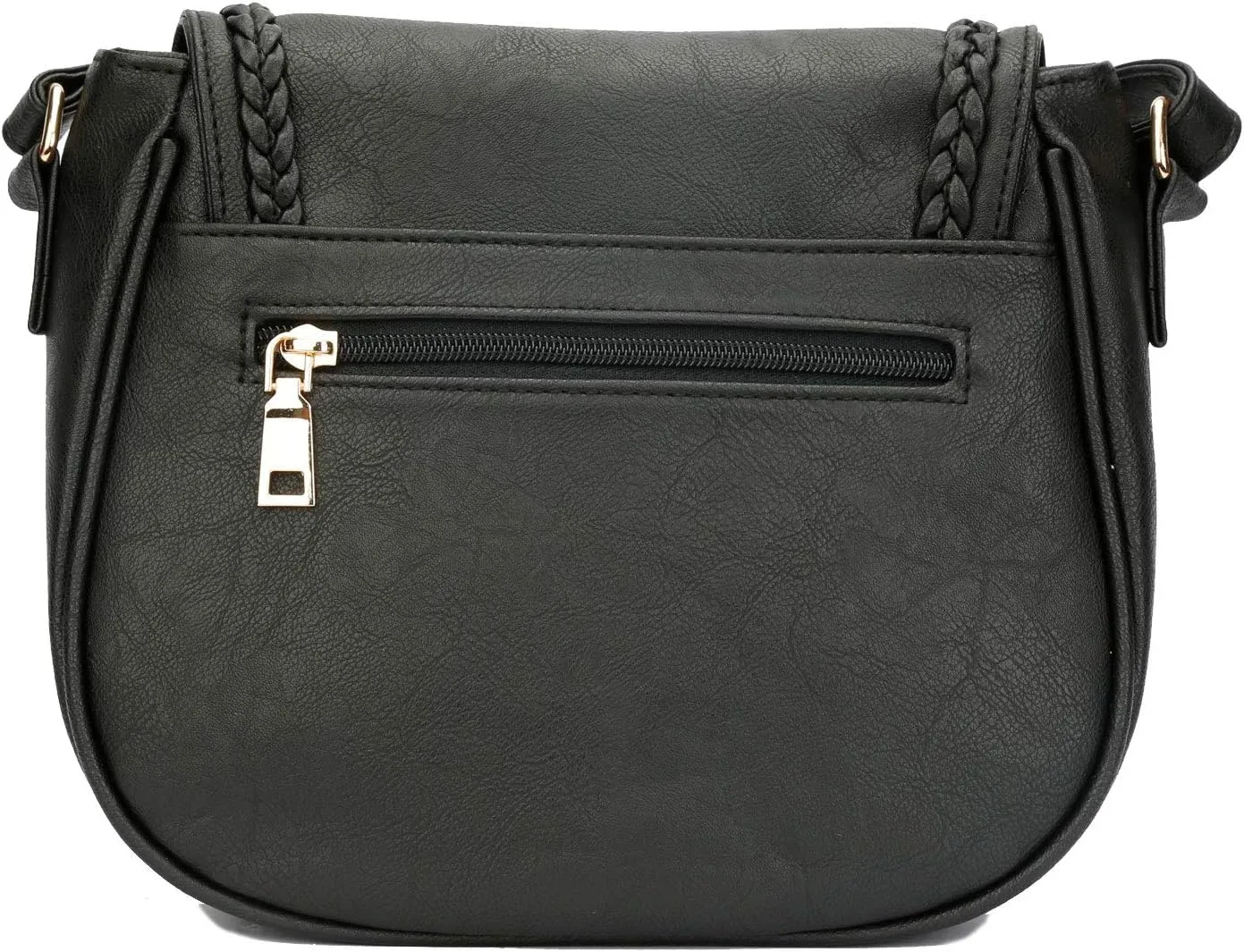 KKXIU Casual Flap Saddle Crossbody Bags for Women Purses and Handbags with Tassel