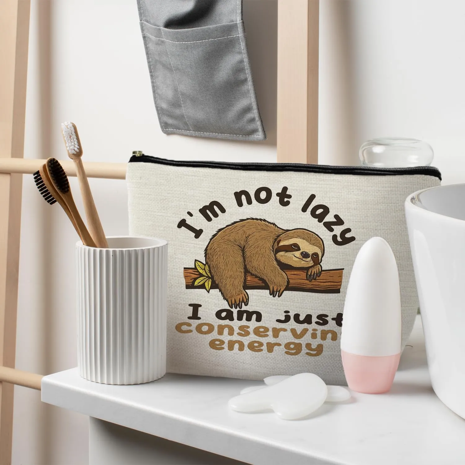 Koala Makeup Bag - Cute Koala Themed Gifts for Women, Cosmetic Pouch