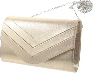 Ladies Evening Bag Gold Velvet Clutch Women Wallet Fashion Handbag Change Purse for Girls Versatile Pouch
