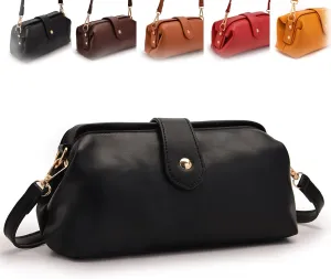 Langrents Retro Handbag, Langrents Handbag, Langrents Leather Retro Handmade Bag Vintage Doctors Bag Purse for Women