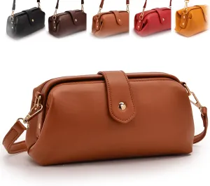 Langrents Retro Handbag, Langrents Handbag, Langrents Leather Retro Handmade Bag Vintage Doctors Bag Purse for Women