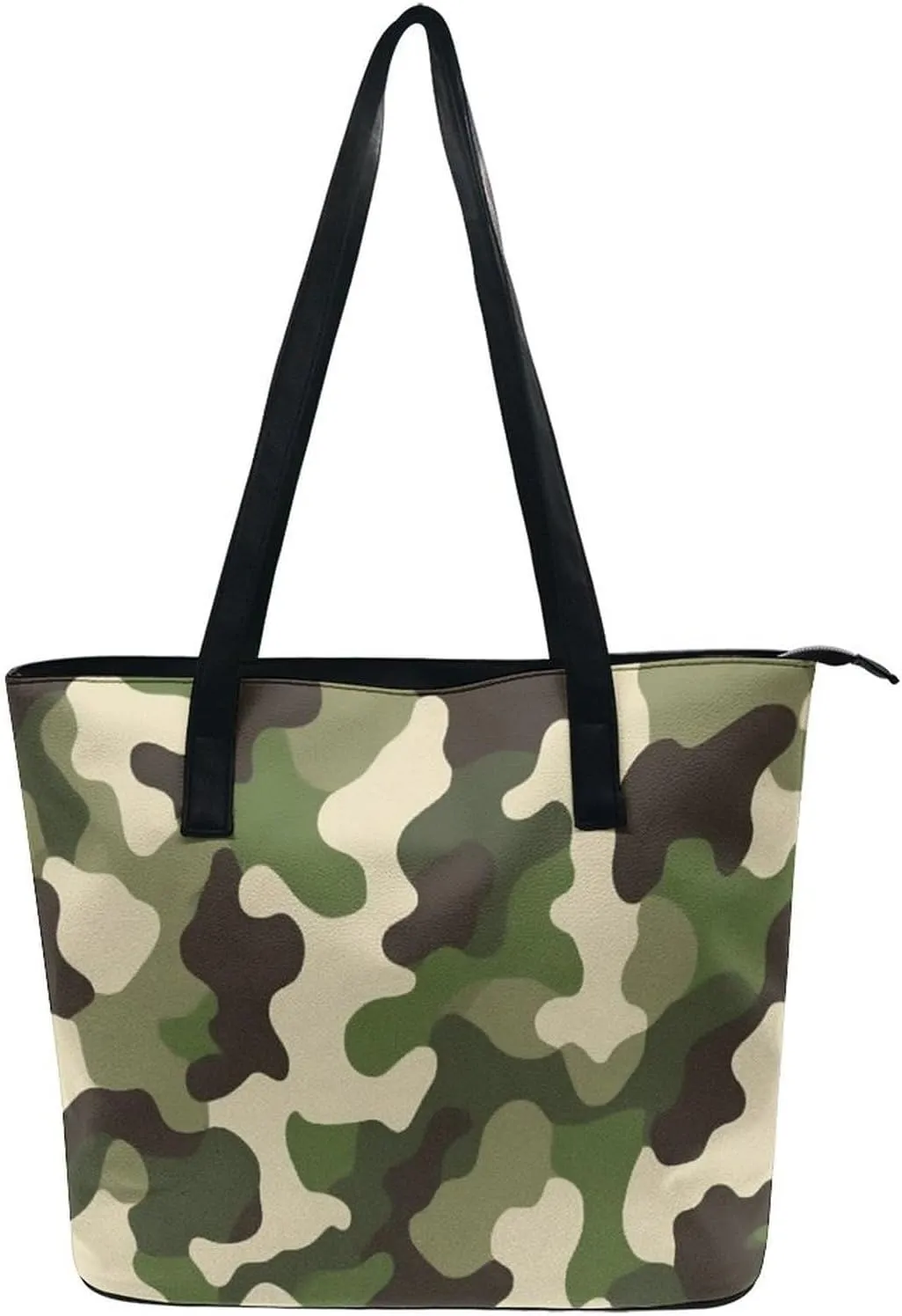 Large Capacity Shopping Bag, Women and Men Durable Casual Travel Tote Bag, Handbag with Long Handle