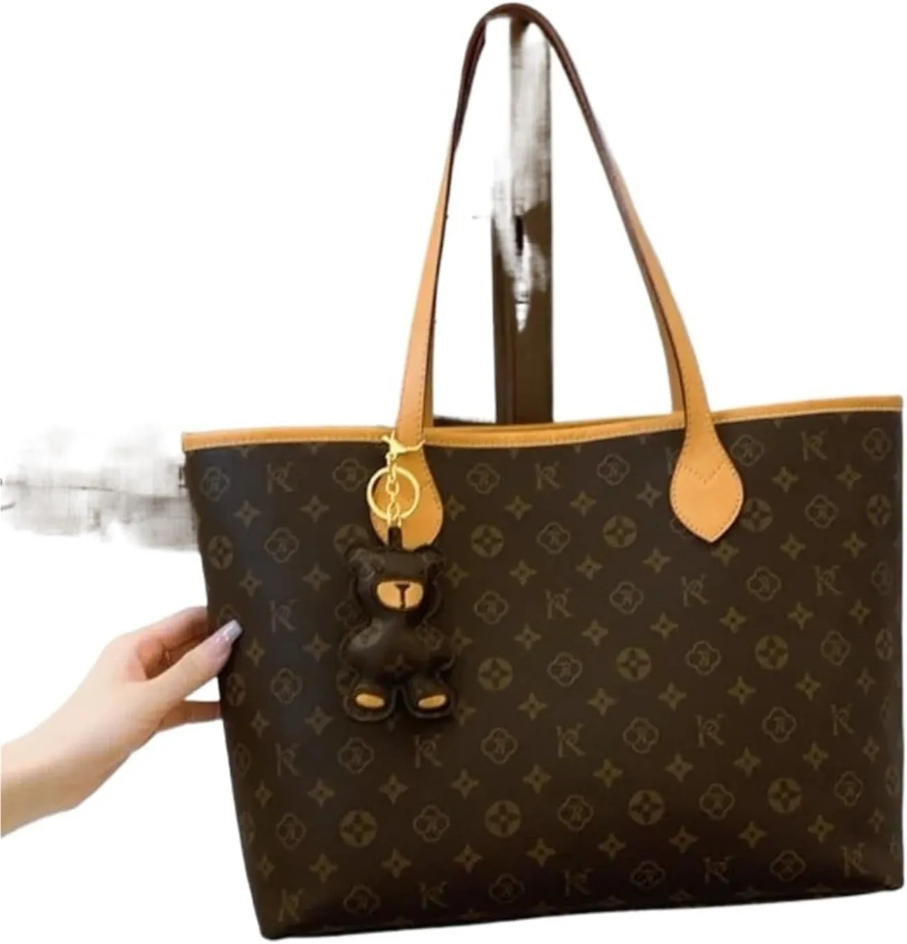 Luxury High Capacity Tote Bags for Women Soft Leather Shoulder Bag Designer Female Casual Shopping Handbag Sac
