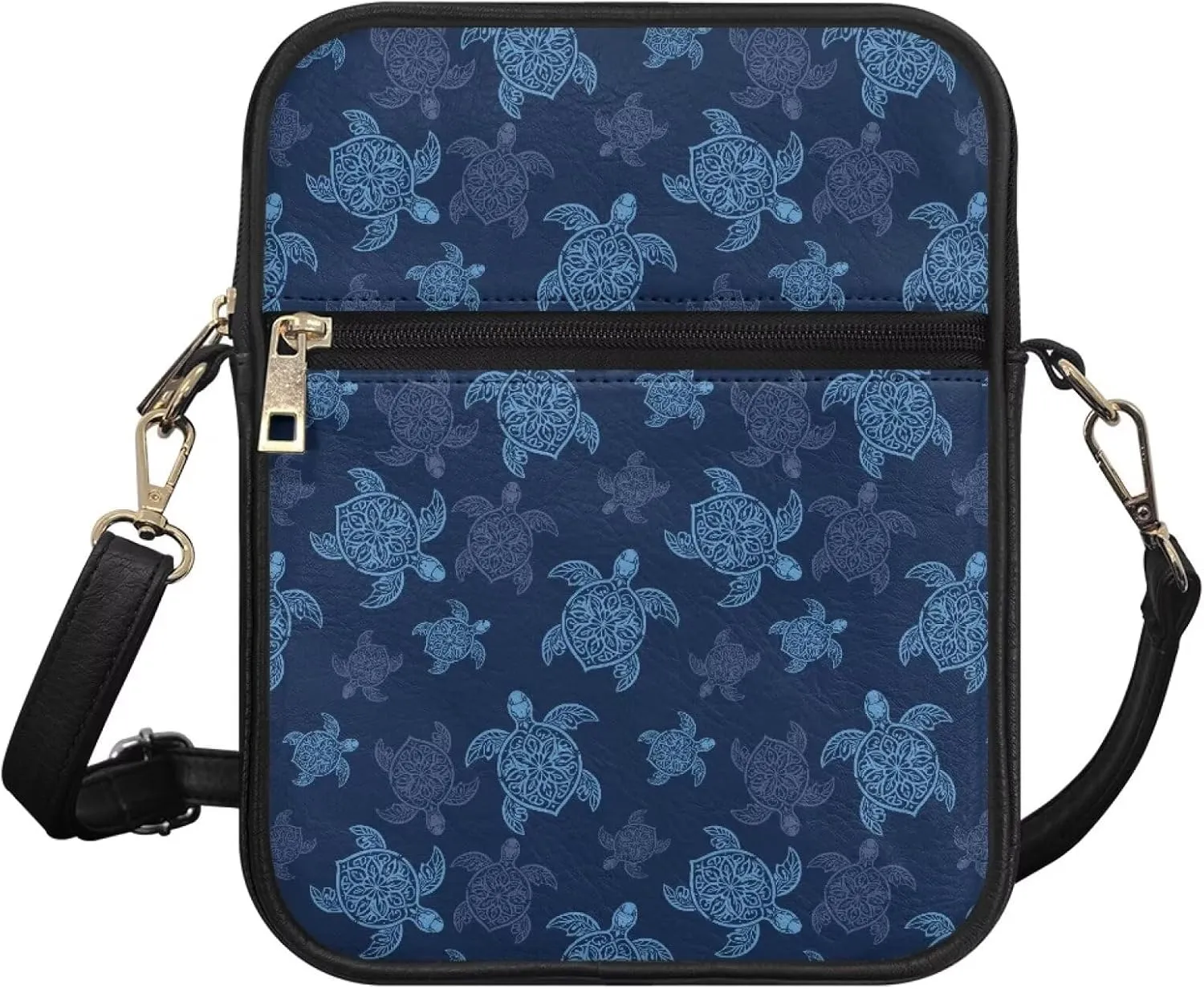 Mens Messenger Bag Leather Lightweight Crossbody Wallet Phone Bags Women Mini Purse Cell Phone Shoulder Bags