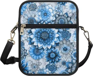 Mens Messenger Bag Leather Lightweight Crossbody Wallet Phone Bags Women Mini Purse Cell Phone Shoulder Bags