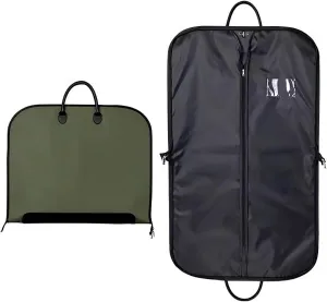 Oxford Cloth Garment Bag, Closet Garment Bags for Storage, Garmet Bag with Handles, Foldable Garment Bags, for Suits Dresses(Green)