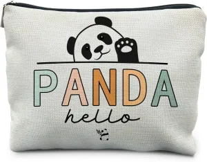 Panda Makeup Bag - Cosmetic Pouch for Women and Girls - Mama Bear Gift Bag