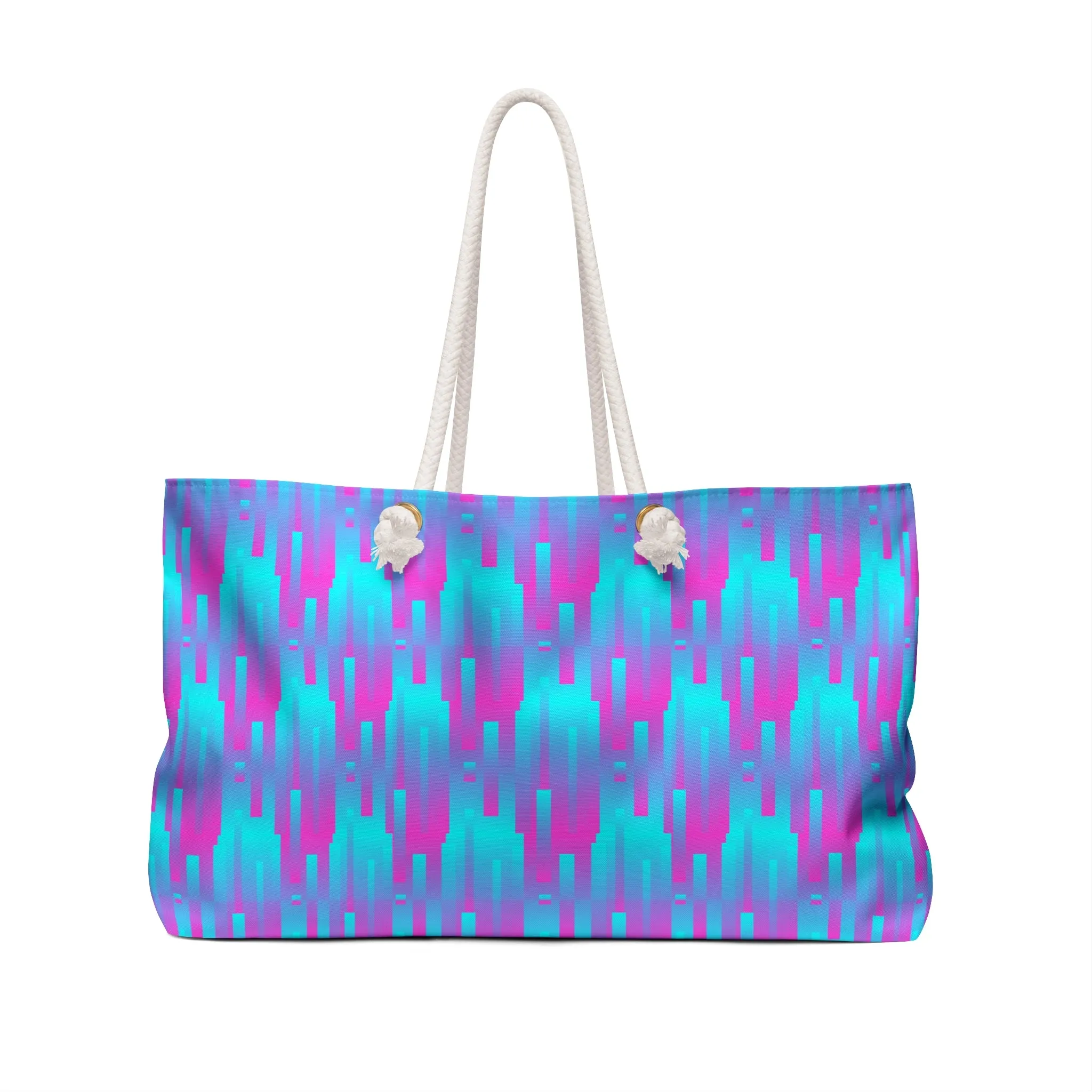 Pink & Blue LinesBaby BlueWeekender Bag