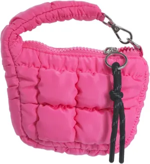 Quilted Mini Puffer Pouch wristlet wallets for women, Versatile mini purse for Essentials, Gifts, and Outdoor Activities