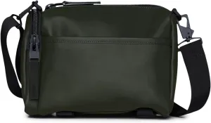 RAINS Black Texel Waterproof Crossbody Bag  Versatile Unisex Sling Bag and Fanny Bag Stylish for Men and Women