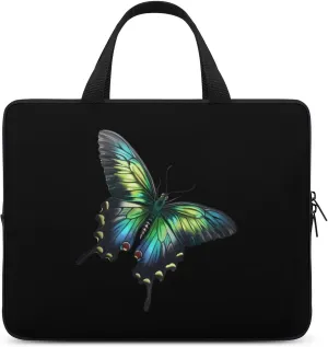 Realistic Birdwing Butterfly Laptop Sleeve Portable Waterproof Computer Bag Pouch Handbag Protective Sleeve