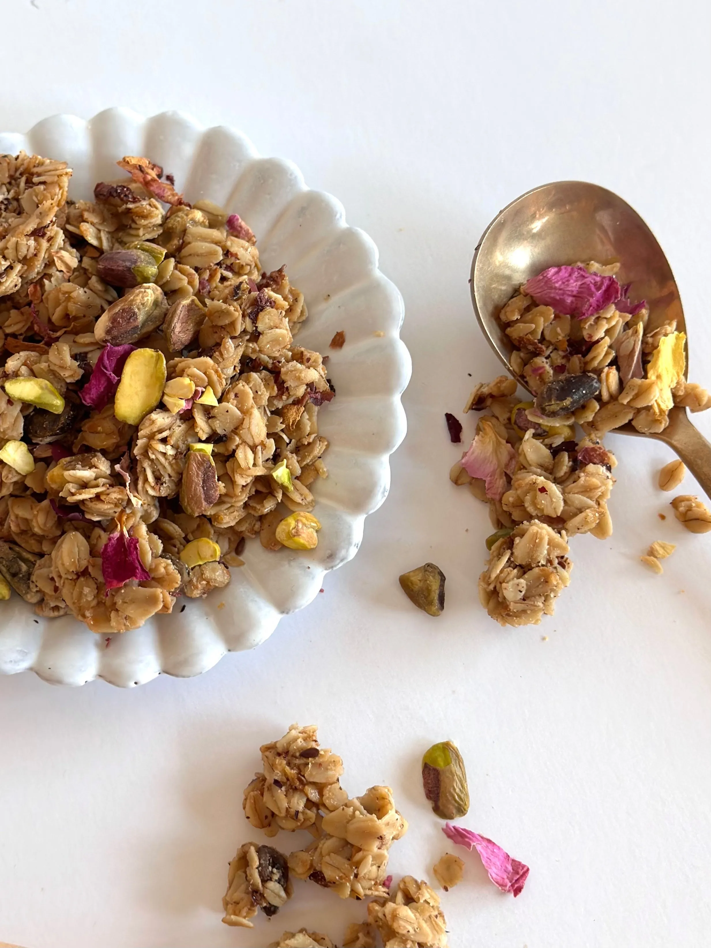 Rose Pistachio Granola (2 bags of 10 Oz)