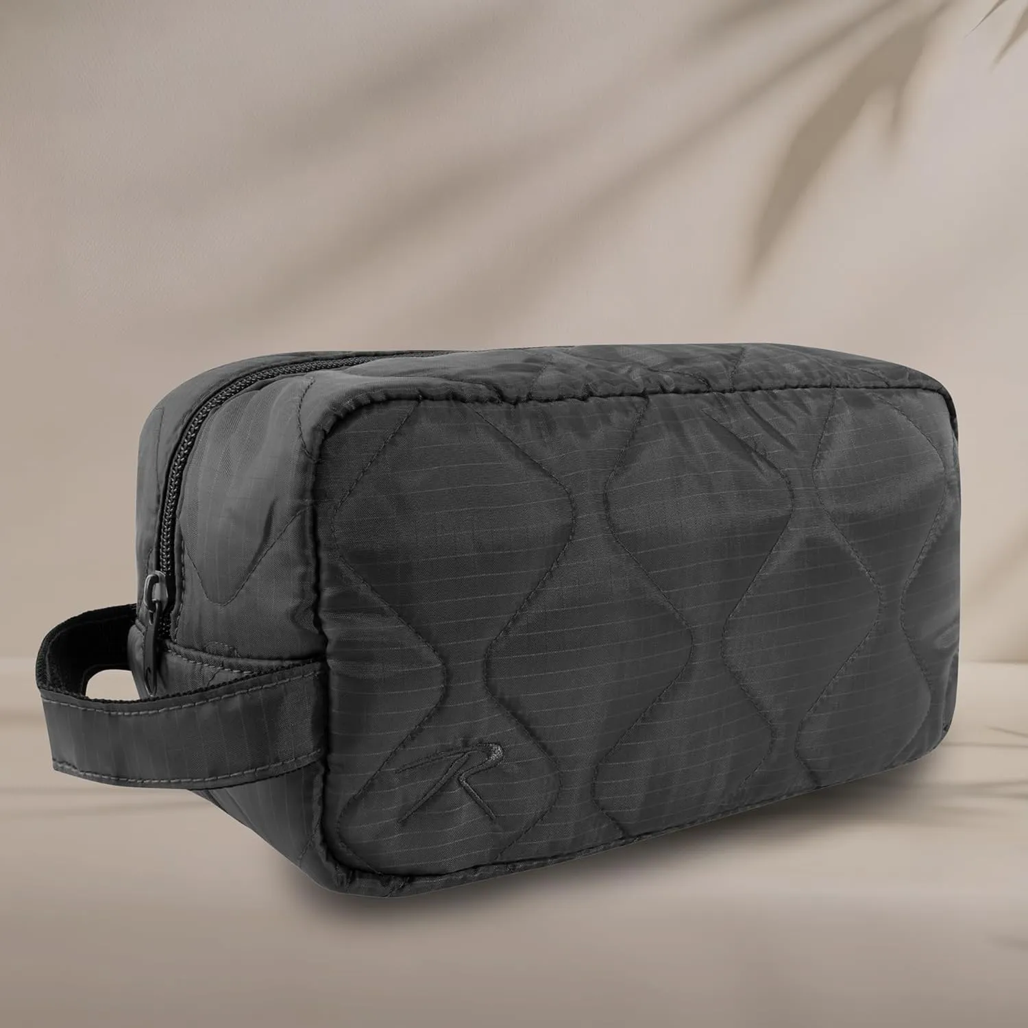Rothco Lightweight Woobie Travel Kit  Quilted Dopp Toiletry Shower Organizer Shaving Bag