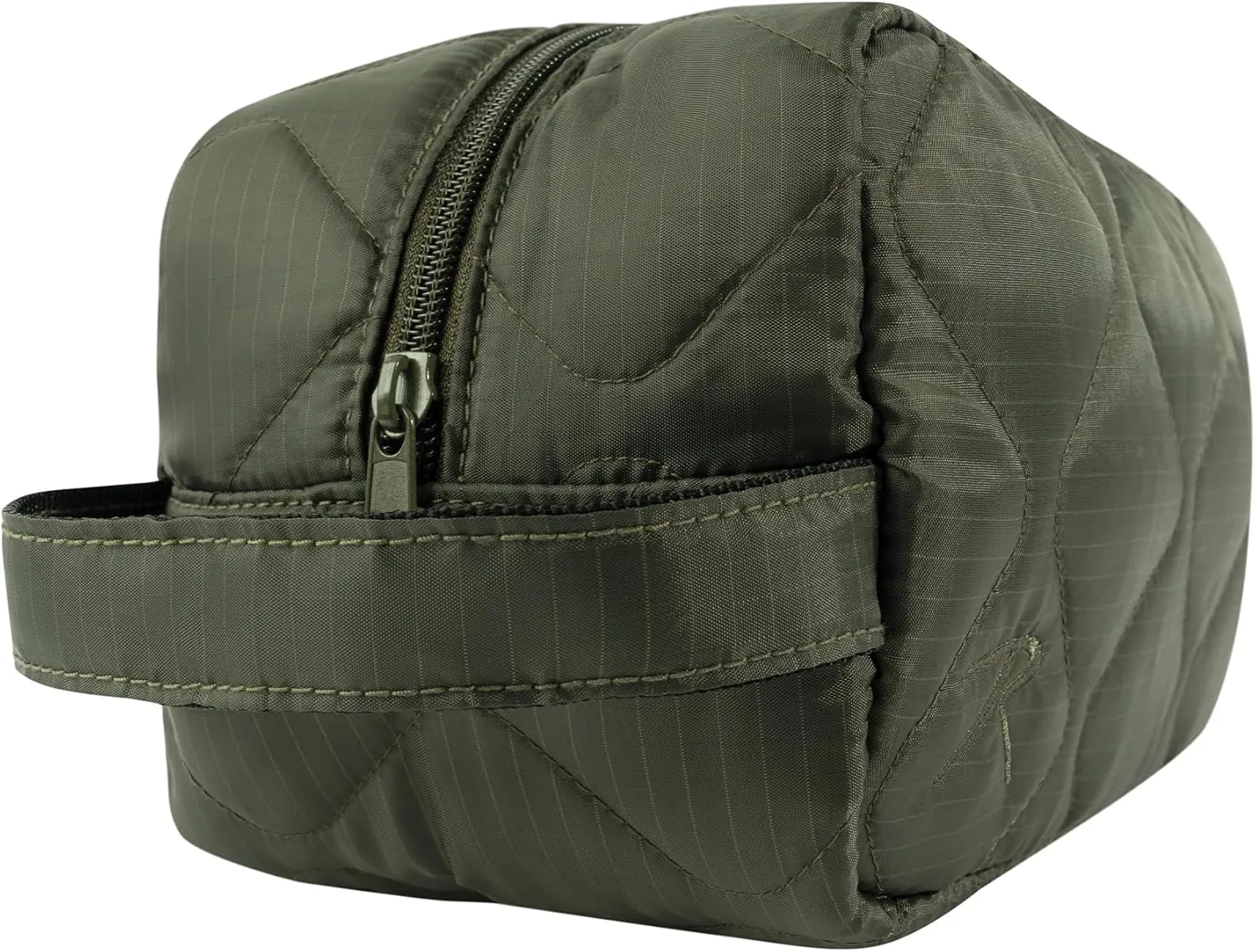 Rothco Lightweight Woobie Travel Kit  Quilted Dopp Toiletry Shower Organizer Shaving Bag