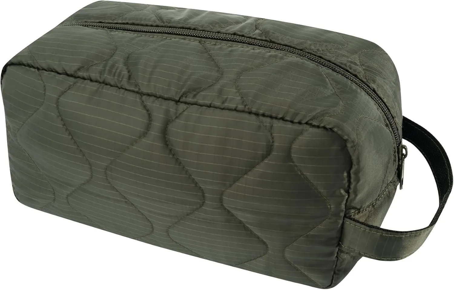 Rothco Lightweight Woobie Travel Kit  Quilted Dopp Toiletry Shower Organizer Shaving Bag