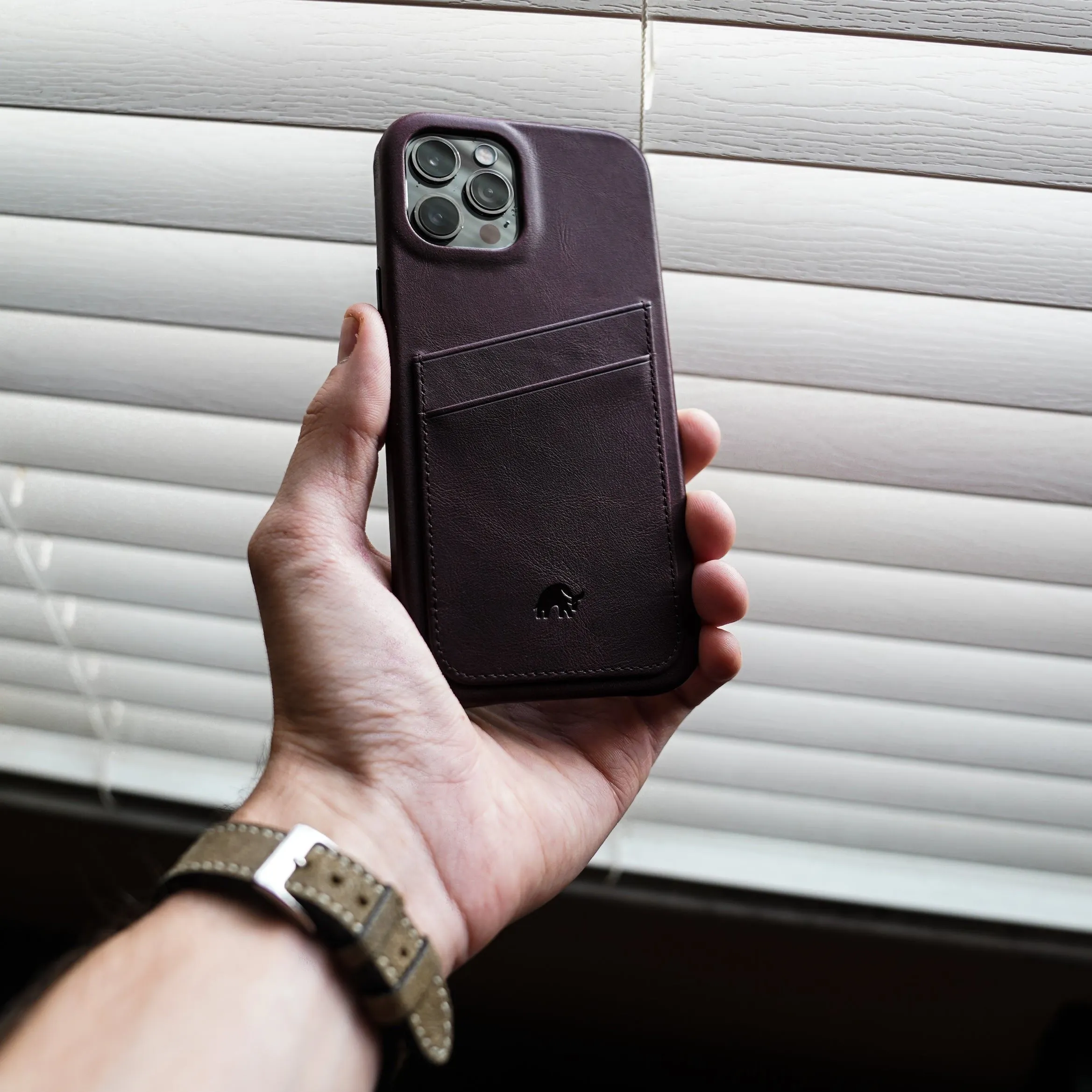 SALE Portfolio iPhone Cases - Bourbon