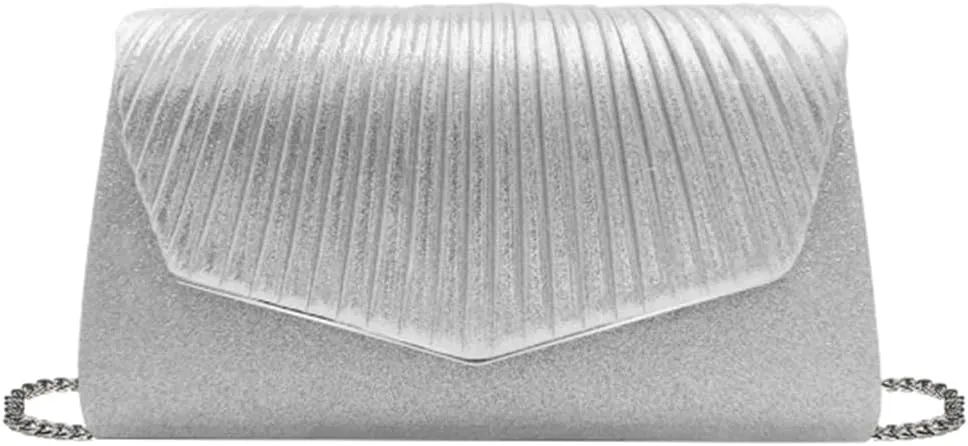 Shining Clutch Purses for Women Chic Shiny Evening Handbag Evening Clutch Bag with Chain for Prom Wedding Party 2025