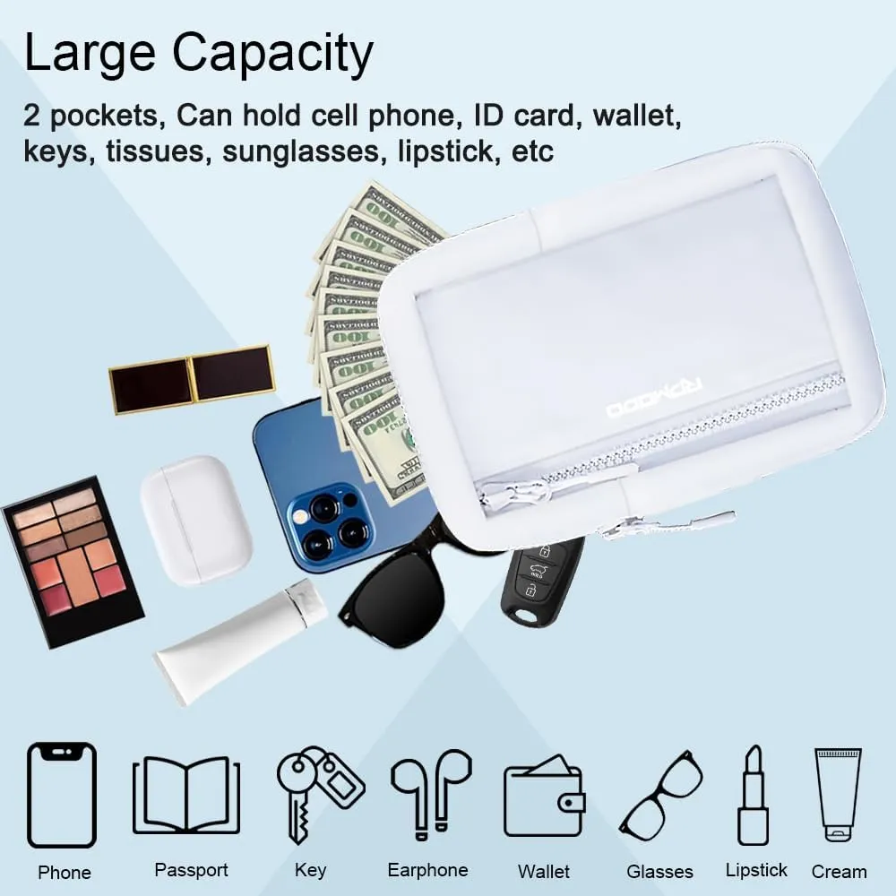 Small Sling Bag for Women Men Chest Bag Water Resistance Mini Crossbody Bag Adjustable Strap Lightweight Shoulder Bag