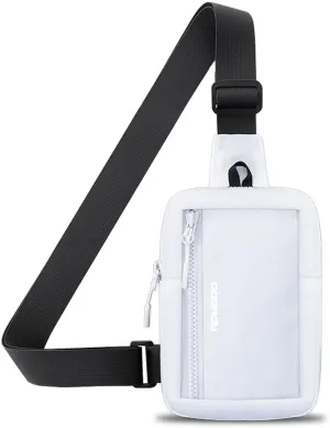 Small Sling Bag for Women Men Chest Bag Water Resistance Mini Crossbody Bag Adjustable Strap Lightweight Shoulder Bag