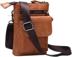 Sports Bag Zipper Men's Daily Bag Casual Pouch for Outdoor Travel Camping Shopping Leisure