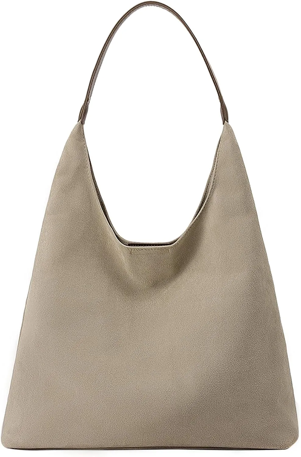 Suede Hobo Bags for Women Large Tote Bags Work Casual Shoulder Handbags Purses