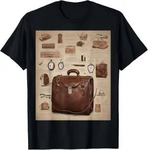 Timeless Leather Doctor's Bag Vintage Heal Graphic T-Shirt