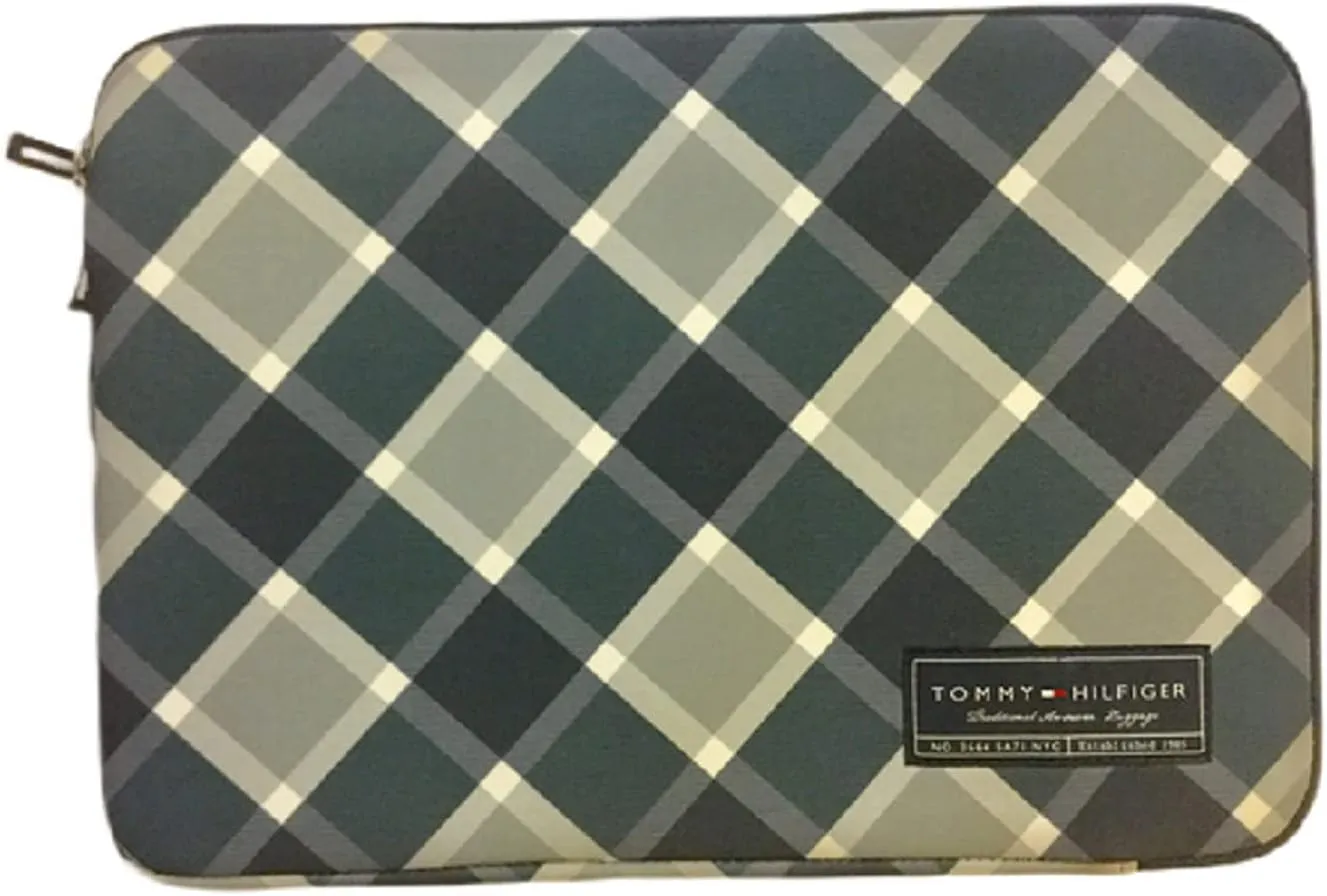 Tommy Hilfiger Men's Fabric Inlay Casual Belt with Classic Harness Buckle