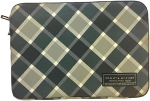 Tommy Hilfiger Men's Fabric Inlay Casual Belt with Classic Harness Buckle