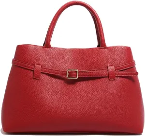 Top Handle Bag for Women PU Leather Lock Handbags Large Capacity Ladies Tote Bag Satchel Bags Womens Purse Satchel W
