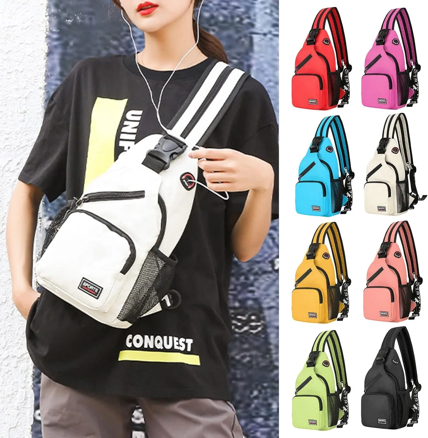 Tote Bag For Women High Capacity Zipper Hobo Messenger Bag New Pattern Simple Handbag Shoulder Bags Cross Body Bags M