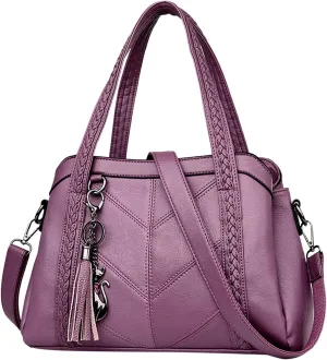 Tote Bag For Women Ladies Large Capacity Hobo Handbag Soft Leather Woman Messenger Bags Luxury Purses Crossbody Handbags Q