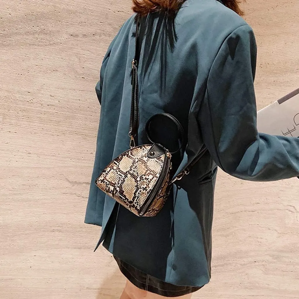 Tote Bag For Women Leopard Print Handbags Women Messenger Fashion Mini Trend Leather Shoulder Small Bag For Shopping Travel S