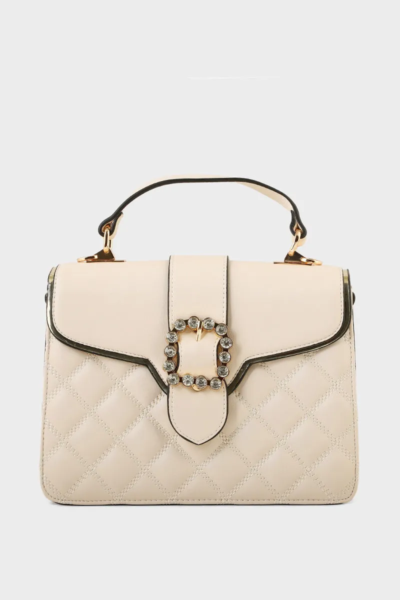 Trapeze Hand Bags B15104-Beige