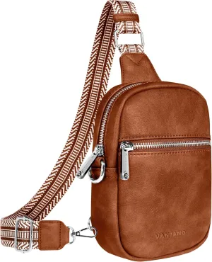 Vantamo Small Crossbody Bags for Women, Sling Bag with RFID & Anti-Pickpocket Clip, Adjustable Strap Cross Body Packs