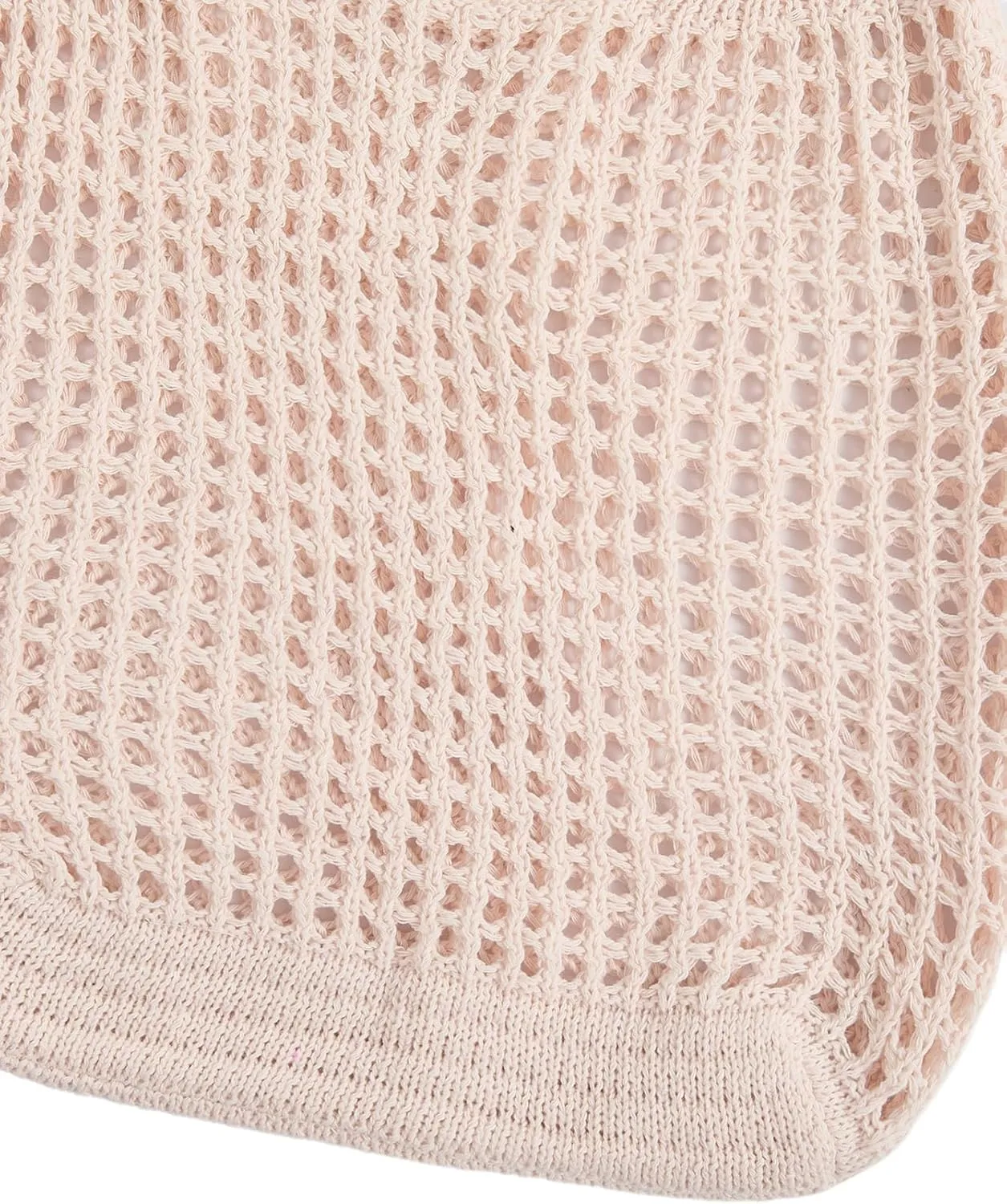 Verdusa Women's Knitted Crochet Shoulder Bags Casual Hobo Tote Bag Shopping Bags