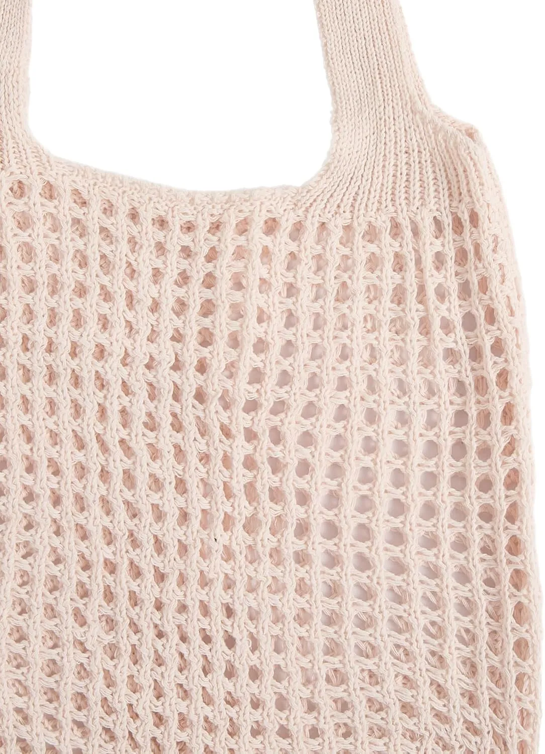 Verdusa Women's Knitted Crochet Shoulder Bags Casual Hobo Tote Bag Shopping Bags