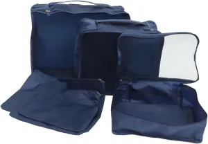 Versatile Storage Bag Set Windowed Closet Storage Bin for Clothes Wardrobe Clothes Organizer Bag Oxford Fabric Multi-purpose Luggage Storage Organizer
