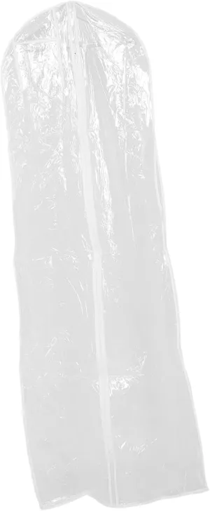 Wedding Dress Garment Bag Protective Cover for Long Dresses Pvc Dustproof Bag Portable Lightweight Storage