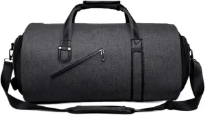 Weekender Travel Bag Travel Garment Bag Versatile 2-in-1 Hanging Suitcase for Men and Women Business Weekend Sport Gym Bag