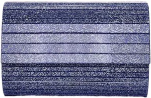 Women Chic Acrylic Stripe Evening Bag Unique Marble Clutch Purse Chain Crossbody Shoulder Bag for Cocktail Party