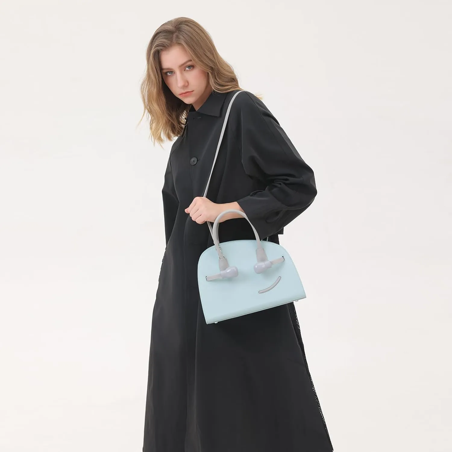 Women's Leather Shoulder Bag, Theia Collections Leather Bag Shoulder Bags, Top-Grain Leather Handbags Handbag