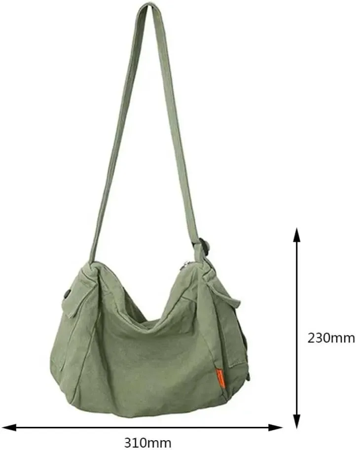 Women's Messenger Bag Vintage Handbag Canvas Tote Bags Casual Handbag Crossbody Handbags Hobo Handbags