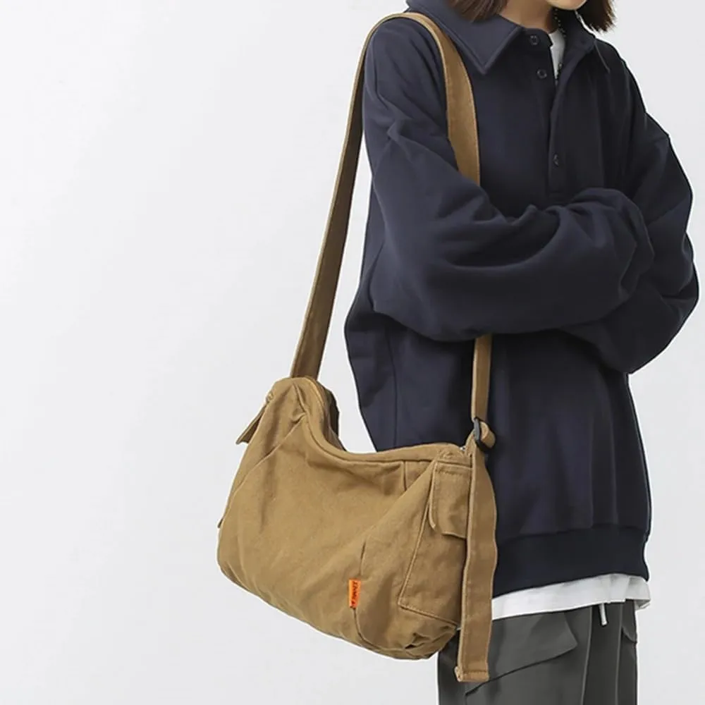 Women's Messenger Bag Vintage Handbag Canvas Tote Bags Casual Handbag Crossbody Handbags Hobo Handbags