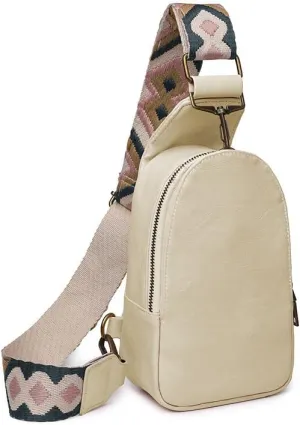 Women's Shoulder Bag PU Leather Versatile Style Hobo Sling Tote Handbag Retro Clutch Purse Crossbody Small Chest Bags