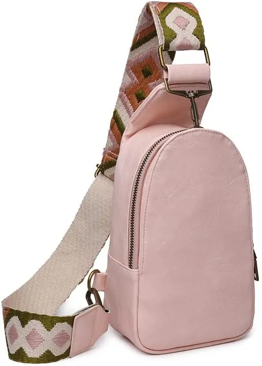 Women's Shoulder Bag PU Leather Versatile Style Hobo Sling Tote Handbag Retro Clutch Purse Crossbody Small Chest Bags