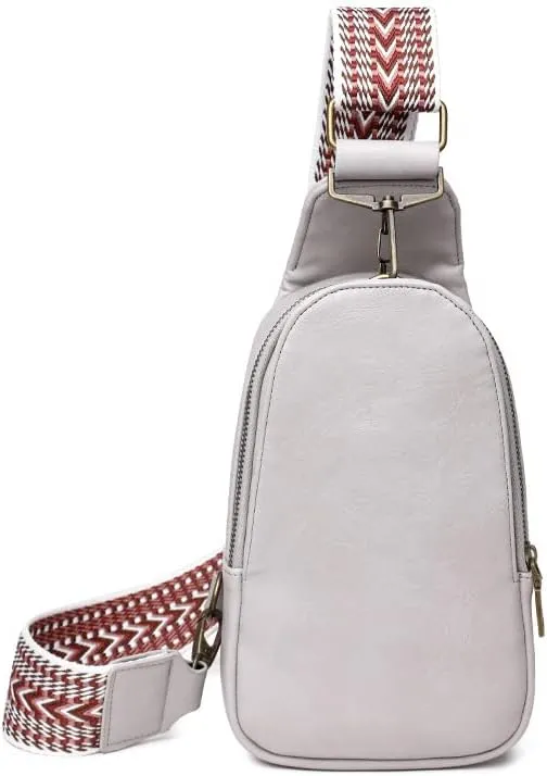 Women's Shoulder Bag PU Leather Versatile Style Hobo Sling Tote Handbag Retro Clutch Purse Crossbody Small Chest Bags